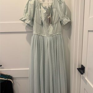 Ivy City Co Ballerina Encore in Periwinkle dress